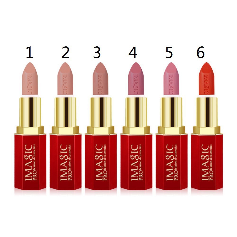 Son thỏi lì IMAGIC với 12 màu son thời thượng cho bạn tùy chọn
