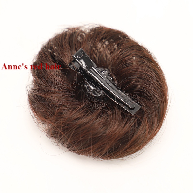 Children's wig ball head Wig Child doll centenary photo headdress girl's hair ornament