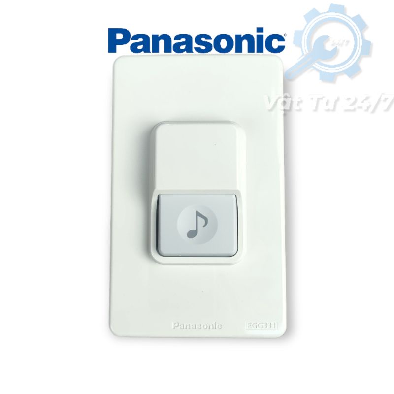 Công tắc nút nhấn chuông cửa Panasonic sử dụng ngoài trời kín nước nút nhấn cực êm hàng chính hãng