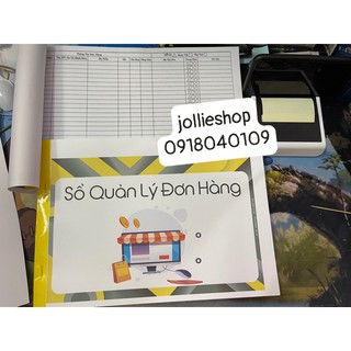Sổ quản lý đơn hàng cho shop
