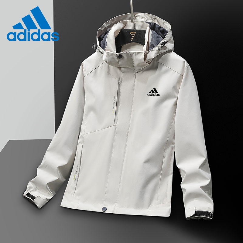 Adidas Áo Khoác Thể Thao Chống Thấm Nước Thời Trang Cho Nam Và Nữ
