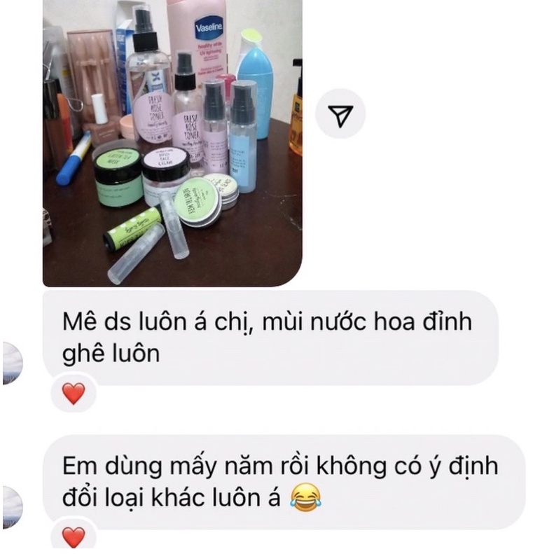 Nước hoa mini hương Roise handmade Sunday beauty