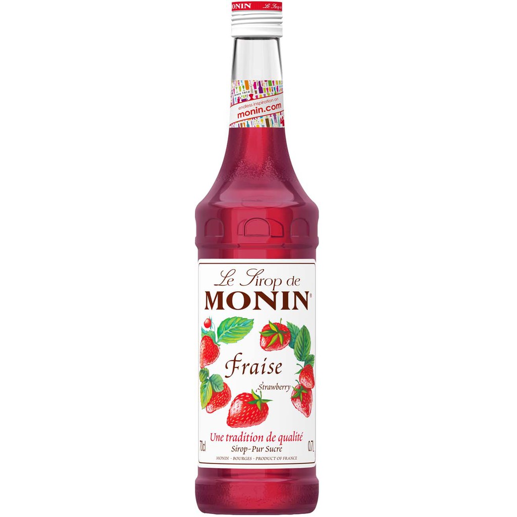 Siro Dâu tây Monin (Strawberry syrup) - chai 700ml