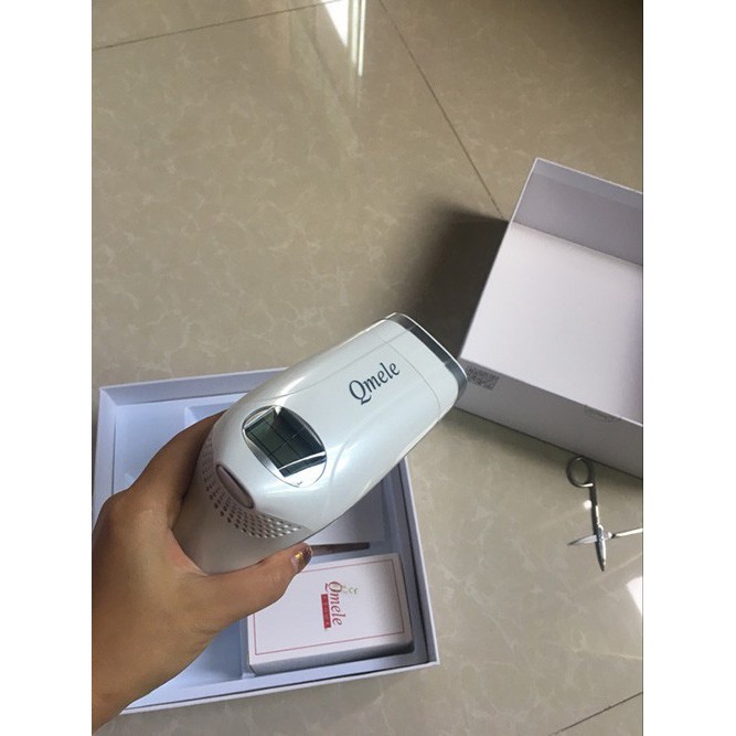 Máy triệt lông vinh viễn mini QMELE IPL 500.000 xung mới nhất