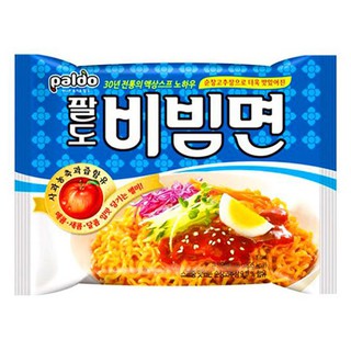 Mì trộn paldo bibimpap - 팔도비빔면 130g - mì gói hàn quốc dạng trộn 130g - hàng nhập khẩu hàn quốc