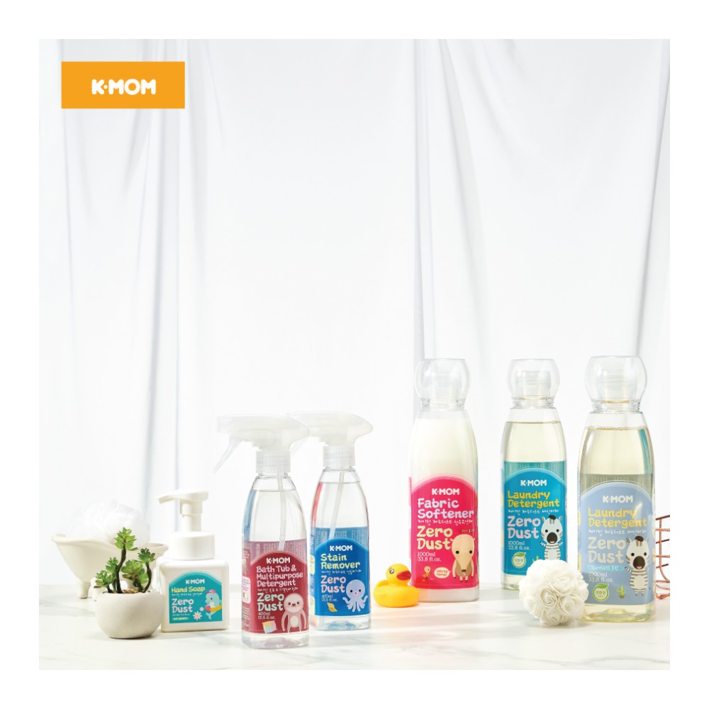 NƯỚC XẢ VẢI SIÊU MỀM ZERO DUST K-MOM HÀN QUỐC