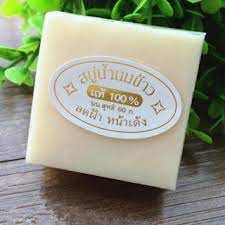 Xà phòng tắm trắng sữa gạo Thái Lan, xà bông gạo, Soap sữa gạo - khobuonsi86