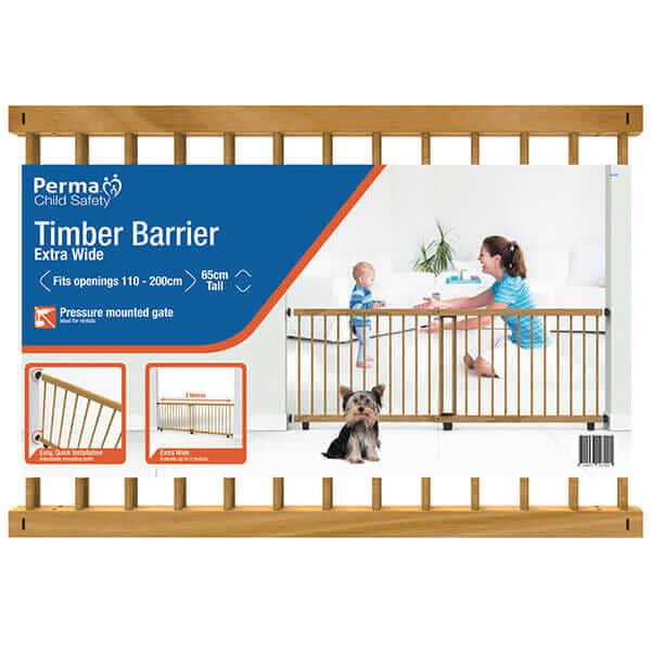 Cửa chặn Chicky Timber Barrier tối đa 2m