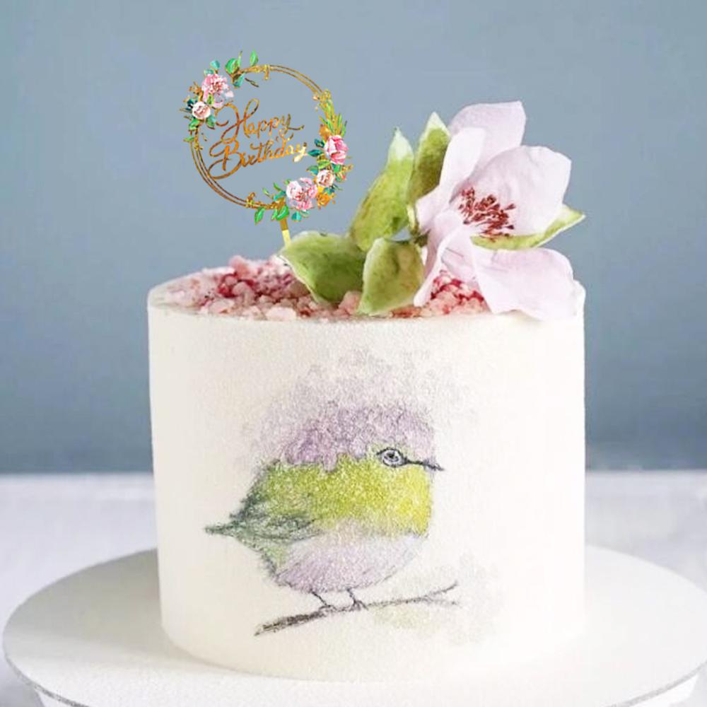 Topper Cắm Trang Trí Bánh Kem Hình Chữ Mr Và Mrs