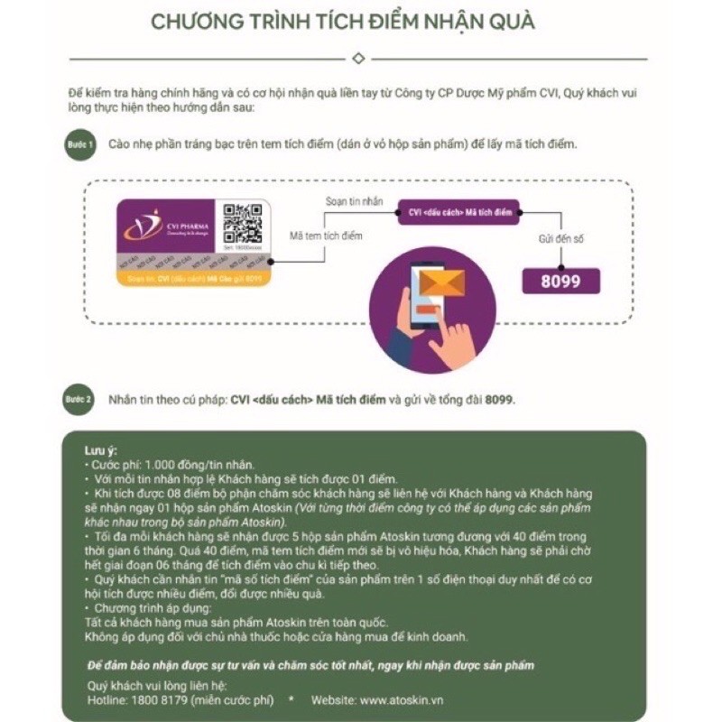 ATOSKIN CREAM [Tuýp 50g] - Kem dưỡng ẩm atoskin dành cho người viêm da cơ địa [atokin]