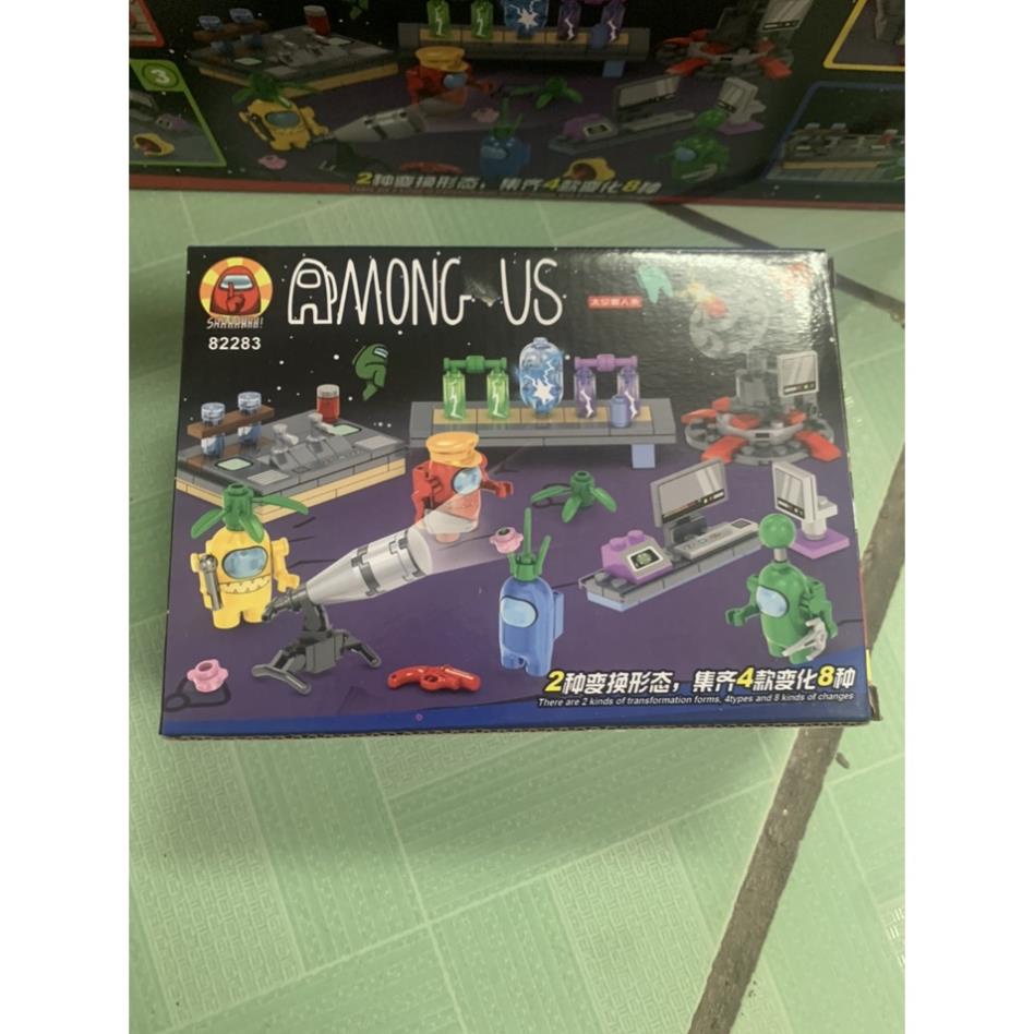 🚀🚀 ĐỒ CHƠI LEGO Among Us🚀COMBO 8 HỘP ,HÀNG NHẬP KHẨU 100% hot