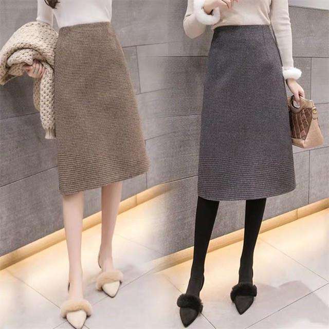 [ORDER] Chân váy dạ dài chất siêu đẹp (kèm ảnh thật)