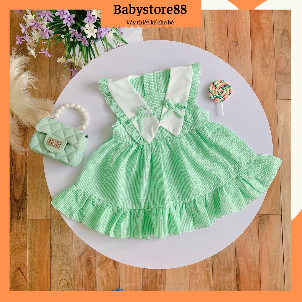 Váy bé gái mùa hè - Babystore88 - Đầm bé gái hàng thiết kế 1 2 3 4 5 6 7 8 9 10 11 12 tuổi V56