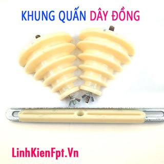 Khuôn quấn máy biến áp 5 rãnh