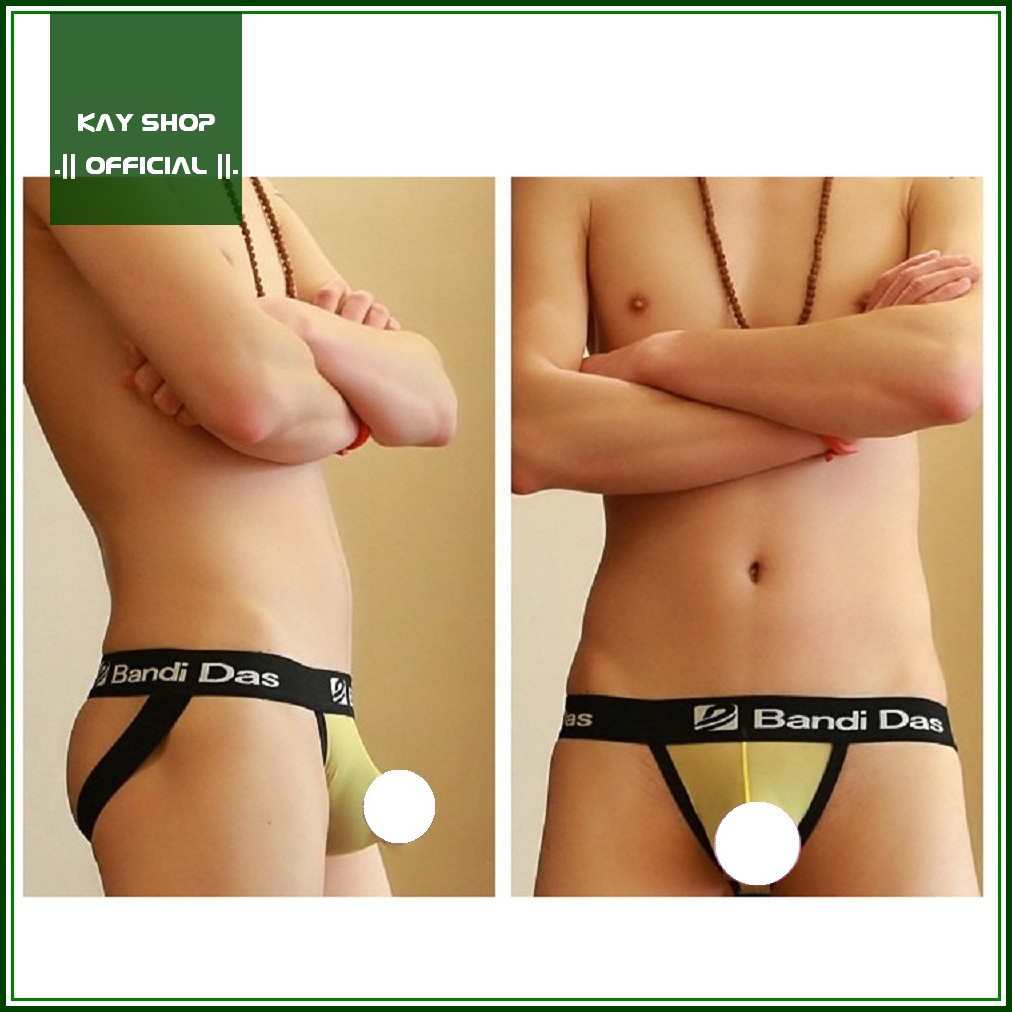 Quần lót jockstrap lưới nam sexy dây nâng mông BANDI DAS gợi cảm quyến rũ - Quần sịp nam khoe mông căng tròn hot
