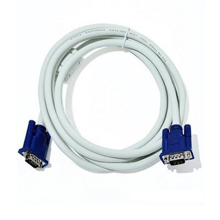Cáp VGA 1M5 - 3M - 5M - 10M trắng loại tốt chống nhiễu