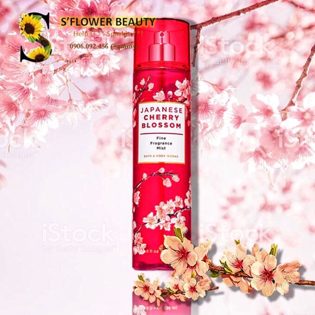 2020 🌸 Japanese Cherry Blossom | Bộ Sản Phẩm Tắm - Lotion - Xịt Thơm Toàn Thân Bath & Body Works