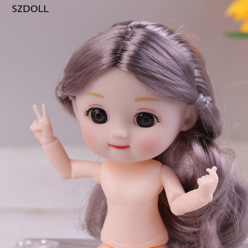 Búp Bê Cơ Thể Người DIY 13 Khớp Cử Động 12cm