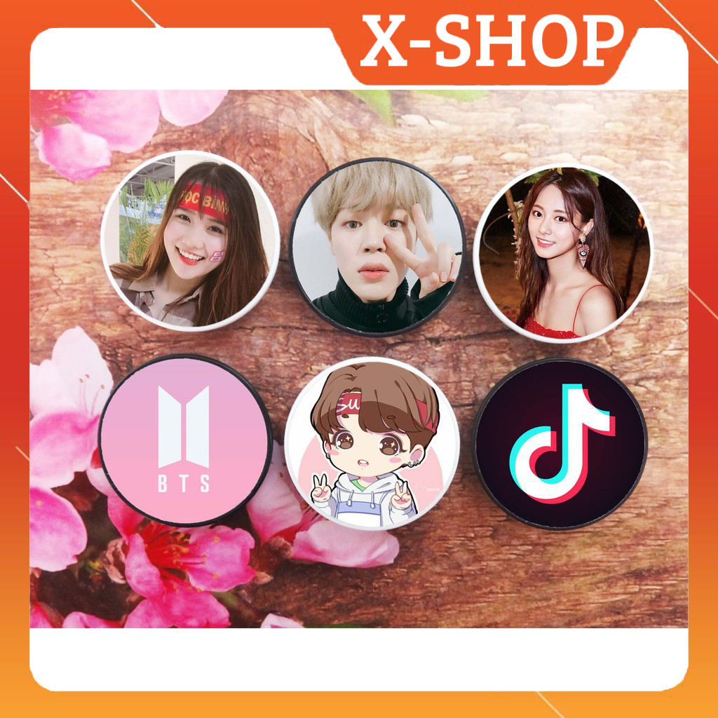 Giá đỡ dán lưng điện thoại in hình theo yêu cầu - Gửi hình qua Chat, Zalo, Gmail, Telegram