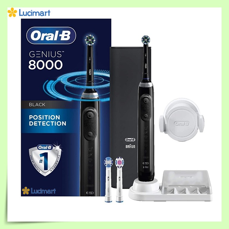 Bàn chải đánh răng điện Oral-B Genius 8000 [Hàng Đức]