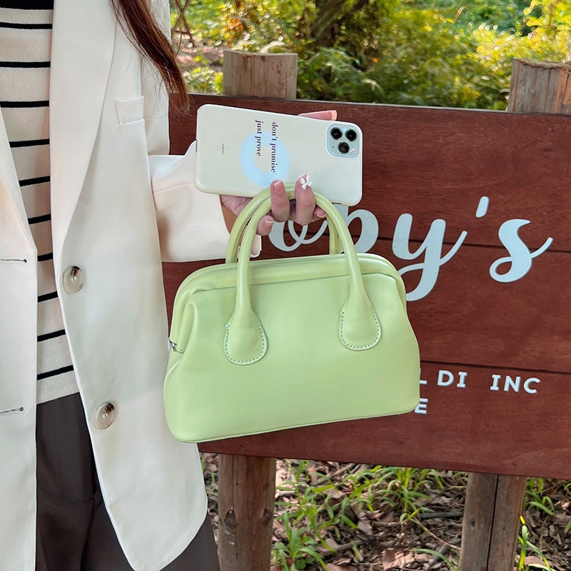 Kèm ảnh thật TÚI XÁCH NỮ HÌNH CON SÒ NẮP GẬP MÀU PASTEL PHONG CÁCH HÀN QUỐC 11072202