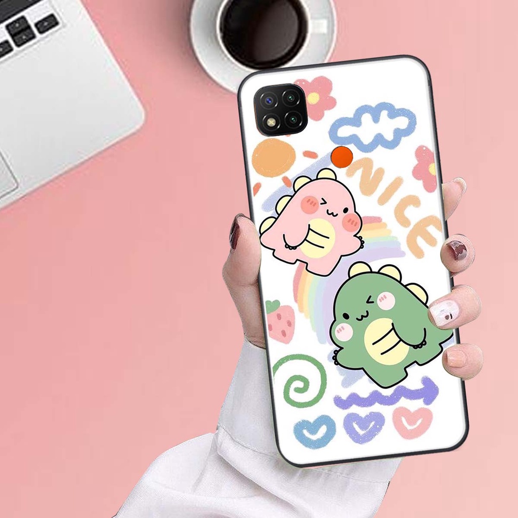 Ốp lưng Xiaomi REDMI 9C in hình khủng long , gấu nâu xinh xắn, siêu cute  mà còn vô cùng RẺ -ĐẸP