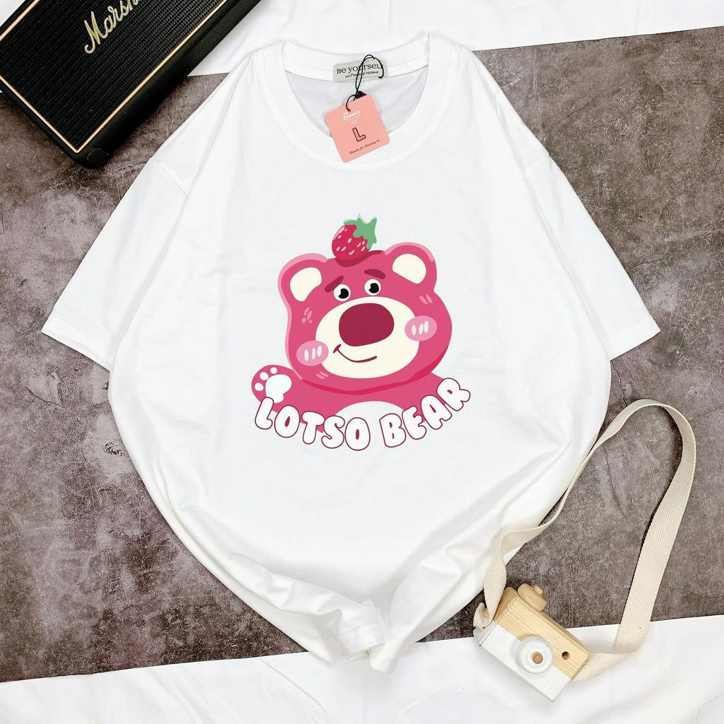 Áo thun tay ngắn Be Yourself unisex size M L XL - Lotso Bear