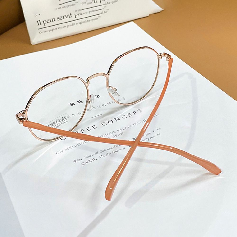 Mắt kính gọng kim loại siêu nhẹ chống ánh sáng xanh VANES1