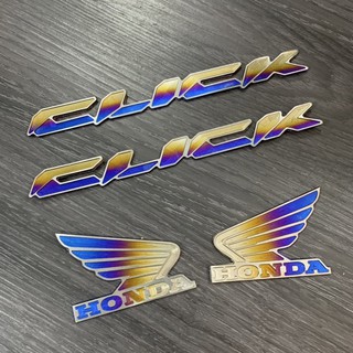 Combo tem titan chữ click và logo cánh chim titan