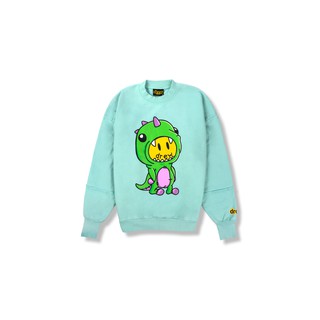 Đờ Riu Crewneck - Áo Sweatshirt Đờ Riu Dinosaur Best Quality (Mint)