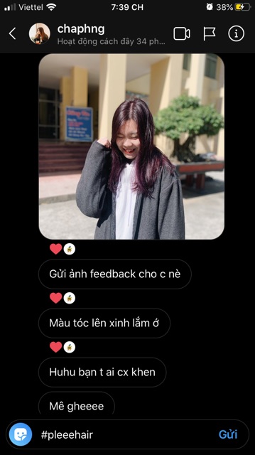 Thuốc nhuộm tóc màu TÍM +kèm oxy trợ dưỡng và găng tay | BigBuy360 - bigbuy360.vn