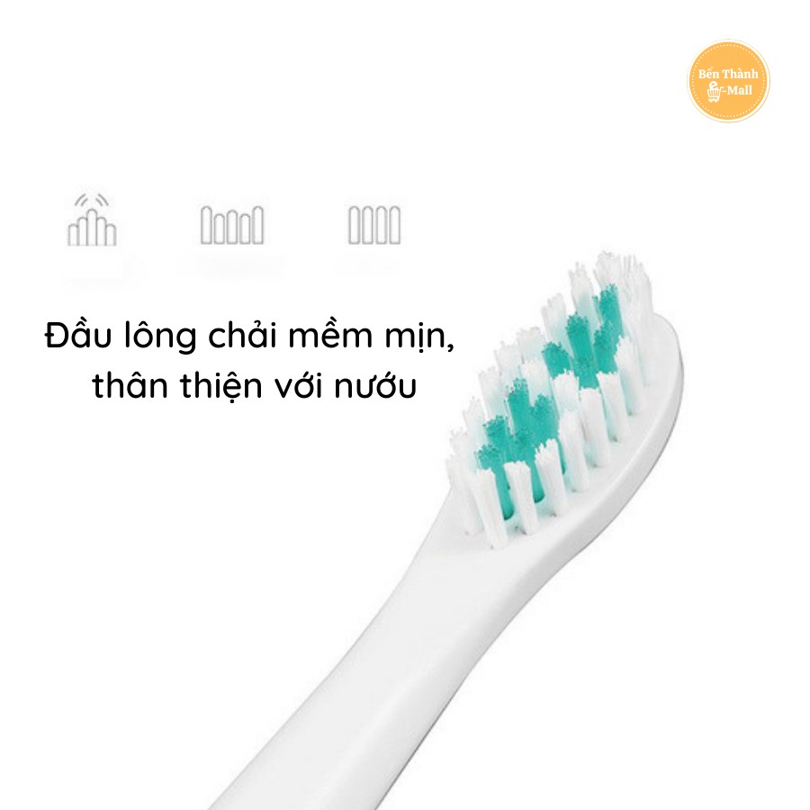 ✈️ [Freeship] Bàn chải điện 2 trong 1 Clean Sonic [Có đầu rửa mặt tiện lợi] [2 đầu thay thế]