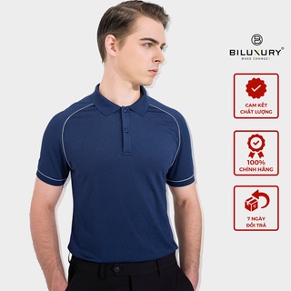 Áo polo nam Biluxury cổ bẻ 4APCT017TTS01 chất vải mềm mịn thoáng mát chống nhăn thanh lịch