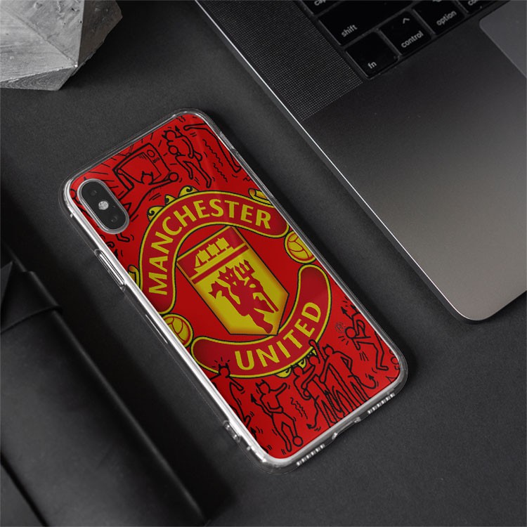 Ốp lưng logo tuyệt đẹp CLB Manchester United cho Iphone 5 6 7 8 Plus 11 12 Pro Max X Xr FOO20210118