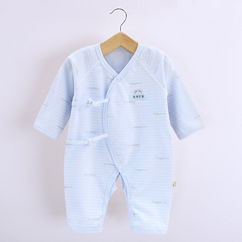 Bodysuit cho bé Body dài tay Cotton cho bé trai bé gái Hàng Quảng châu xuất Nhật SLT03