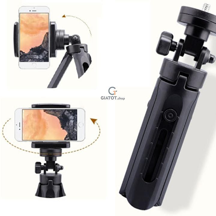 Gậy tripod support 2 nấc cao cấp, điều khiển từ xa dành cho điện thoại