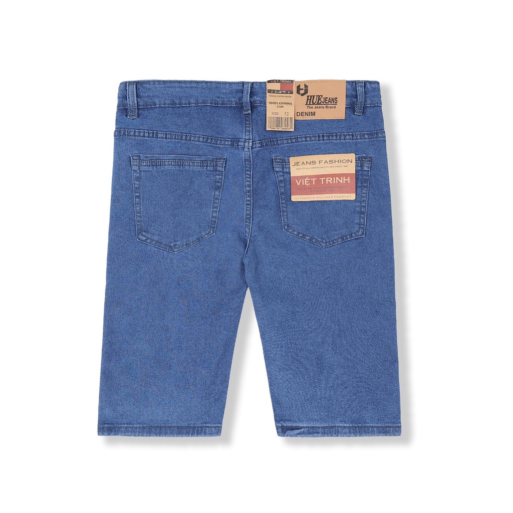Quần Đùi Nam Trung Niên Quần Short Jean Chất Jean Bò 3 Màu Co Giãn Có Size Quần tặng chồng tặng bố -   Việt Trinh