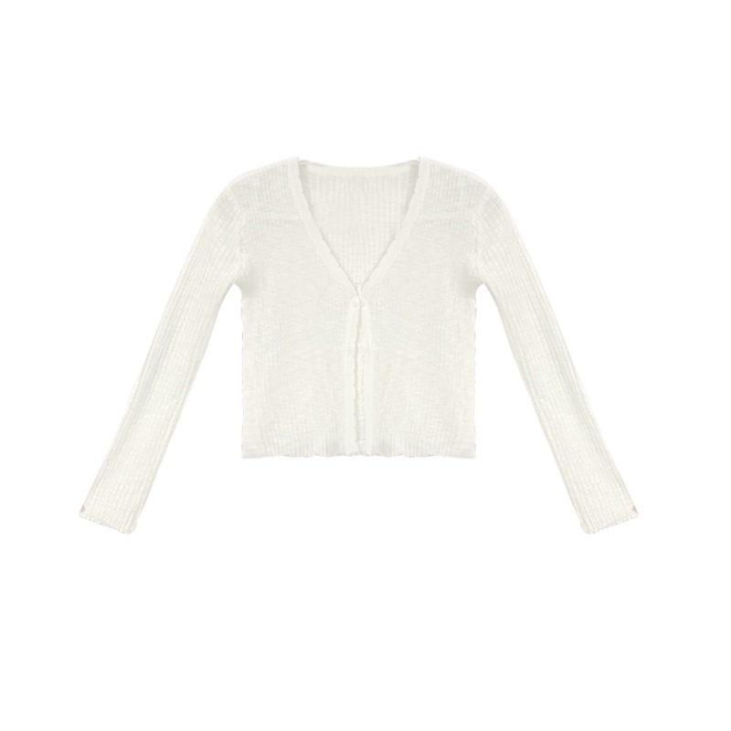 ÁO KHOÁC NHẸ 🌼NANO Studio🌼LEN MỎNG CARDIGAN GÀI NÚT cao cấp 2021 mùa hè Siêu Nhẹ Hàng nhập QC phối váy | BigBuy360 - bigbuy360.vn