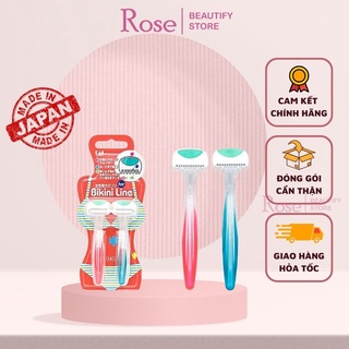 Dao cạo lông vùng kín Bikini Line KAI Nhật Bản dao cạo bikini cho nữ Rose.beautify