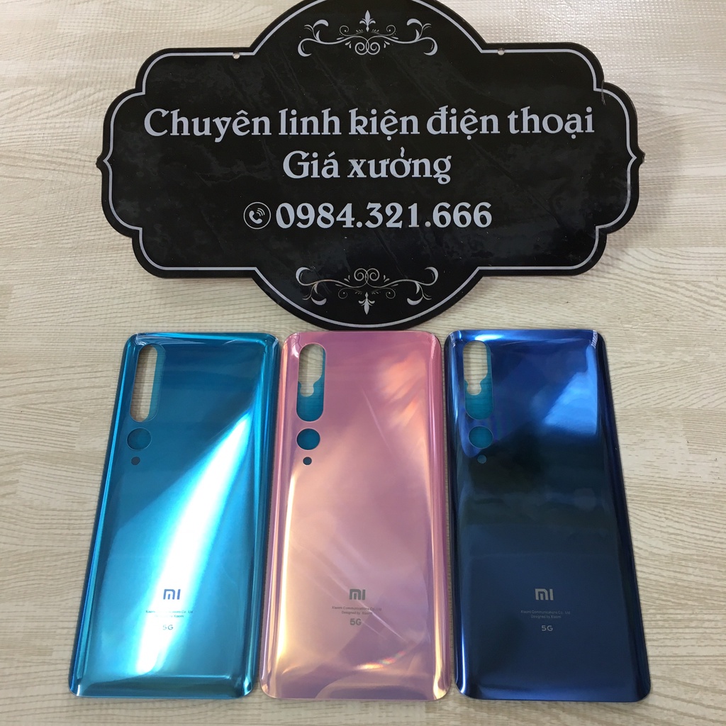 Nắp Lưng Xiaomi Mi10 , Mi 10 5G -Lưng Xiaomi Mi 10 / Mi10