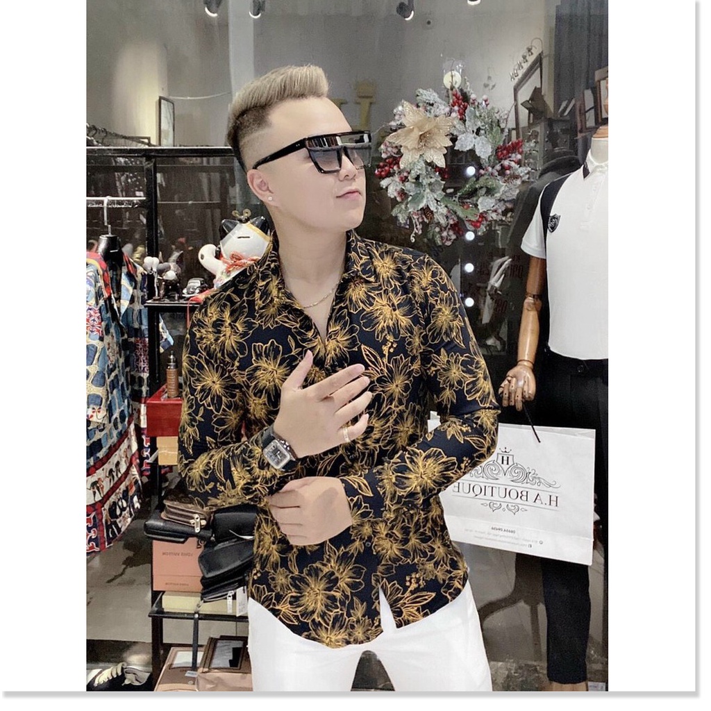 Áo sơ mi 3D DÀI TAY HOẠ TIẾT ĐẶC SẮC CỰC CHẤT CHO AE KOKO MI FASHION