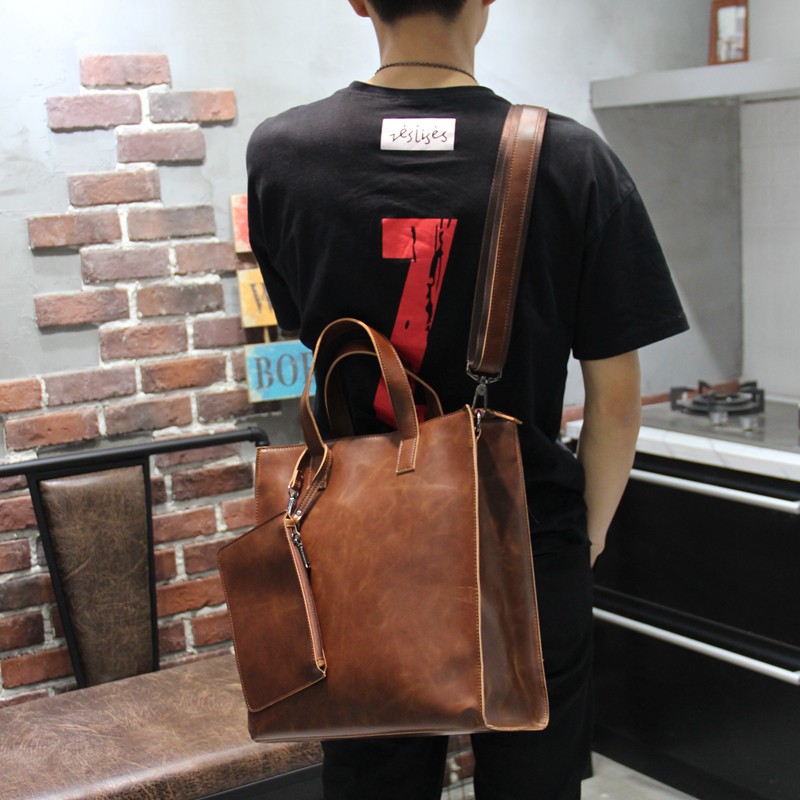 Cặp Da Công Sở Kiểu Dáng Retro Thời Trang Cho Nam | BigBuy360 - bigbuy360.vn