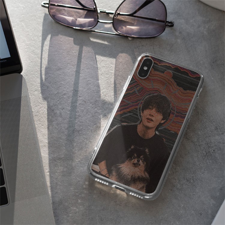 Ốp lưng iphone silicon Idol KPOP BTS V taehyung so cute  BLUBTS0208