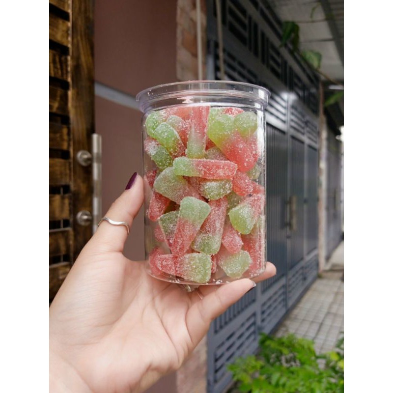 hủ pet-300gr kẹo dẻo HƯƠNG trái cây