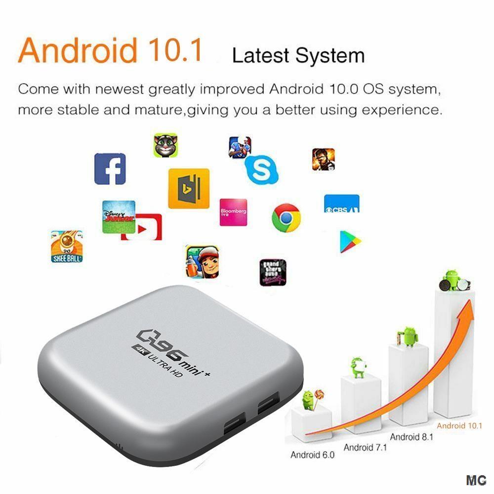 Đầu TV box Thông Minh 4K X96 MINI 8GB + 128GB 2.4G wifi android 10.1 HD ChấT LượNg Cao KèM Phụ K