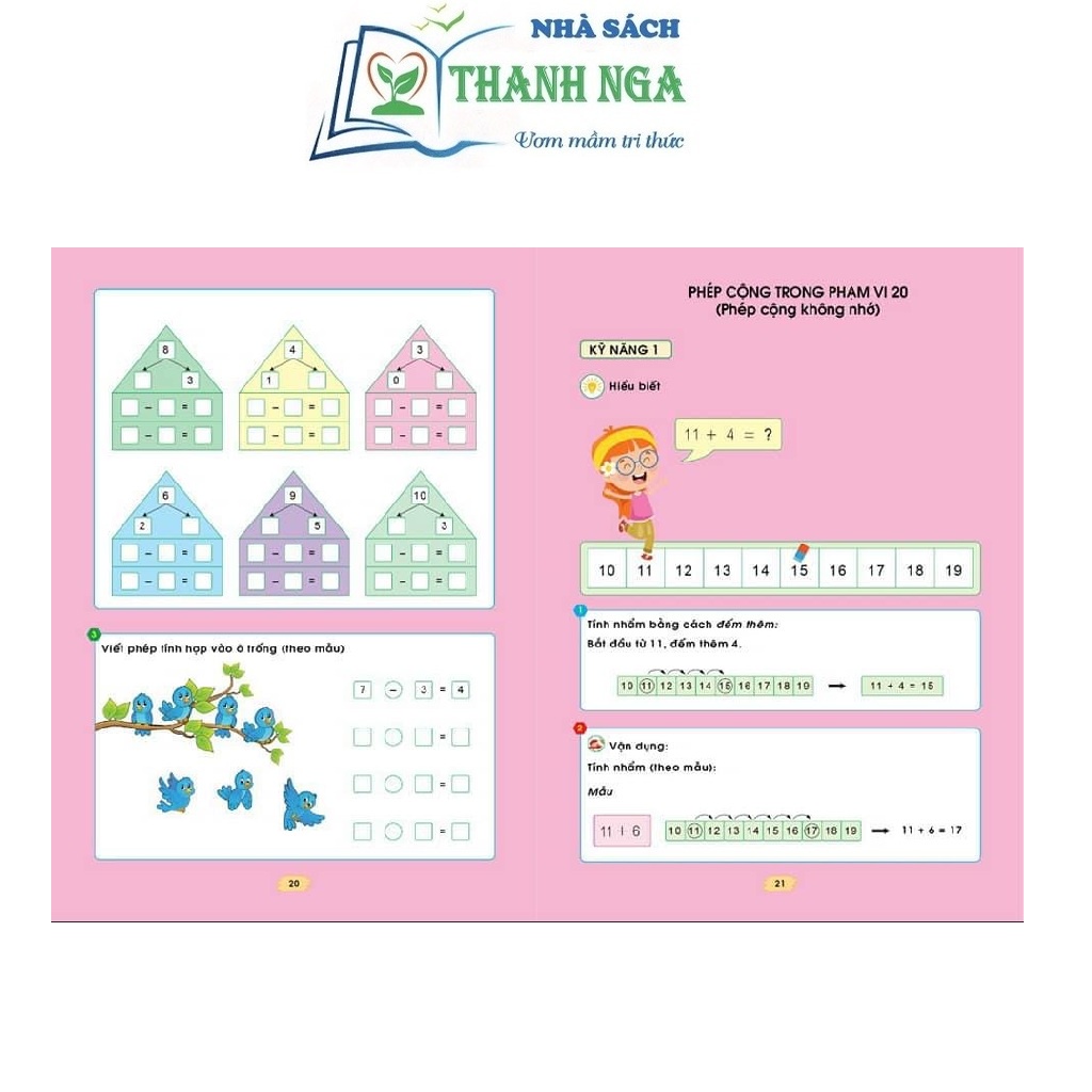 Sách - Rèn kỹ năng tính nhanh tính nhẩm bí quyết học giỏi toán cho bé