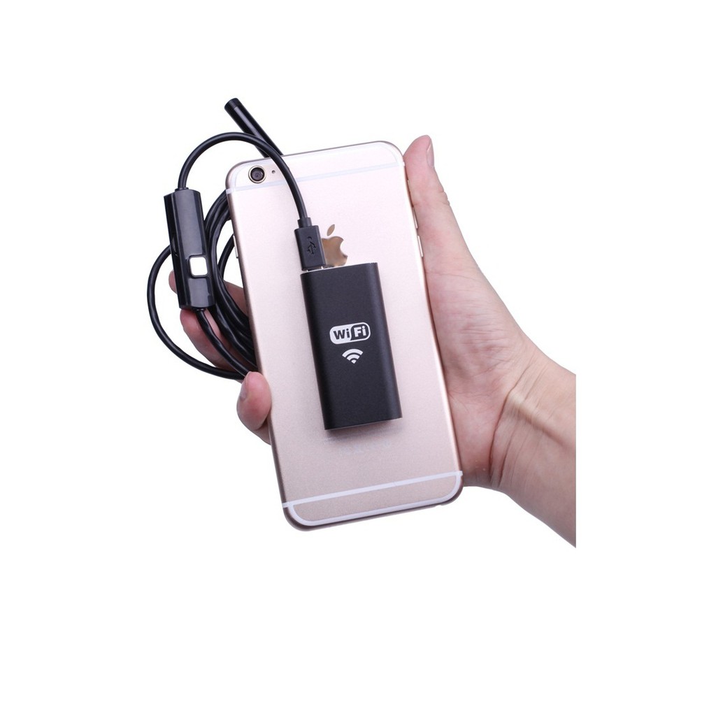 Camera Nội soi không dây thế hệ mới phát Wifi độ nét chuẩn HD720p dài 3m