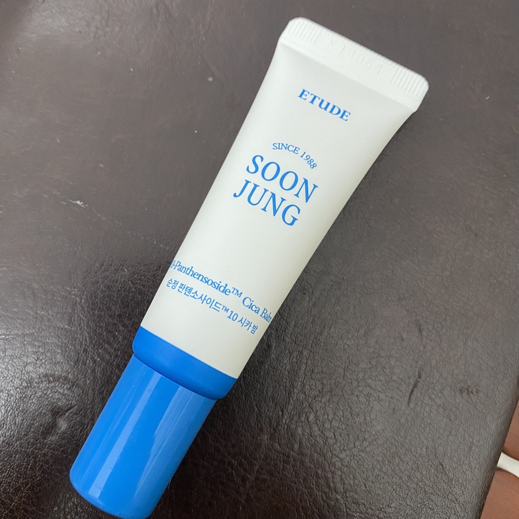 Kem dưỡng dịu da, dưỡng ẩm Etude House SoonJung10- PanthensosideTM Cica Balm, mini size