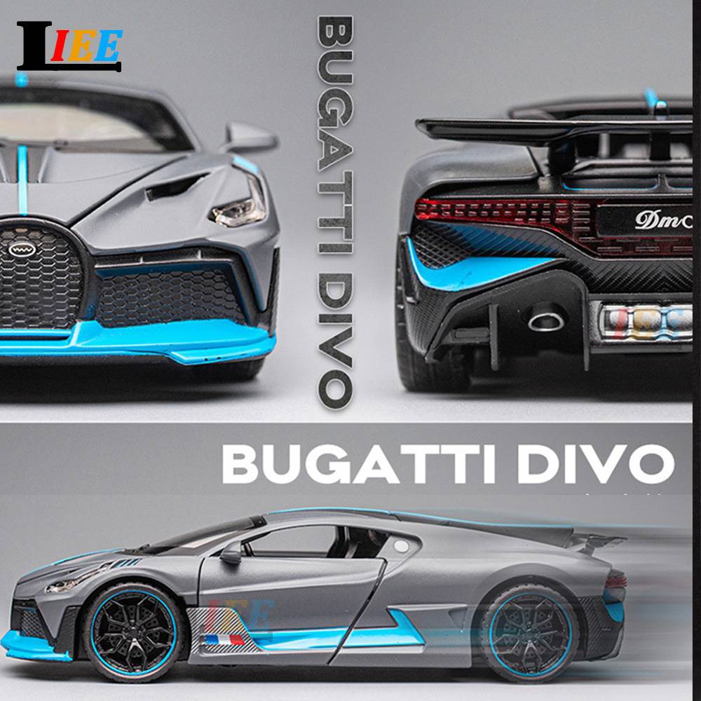 Đồ chơi mô hình xe hơi Bugattis-DIVO đúc khuôn hợp kim tỷ lệ 1:32