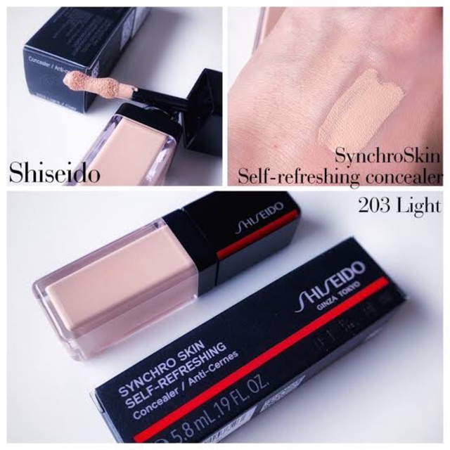 Shiseido - Che khuyết điểm Synchro Skin Self-Refreshing Dual-Tip Concealer 5,8ml